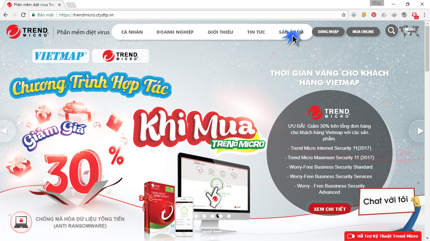 Hướng dẫn cài đặt Trend Micro Internet Security