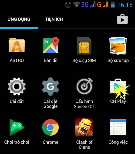 Hướng dẫn cài đặt TMMS trên Android - Bước 1