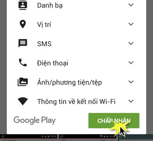 Hướng dẫn cài đặt TMMS trên Android - Bước 4