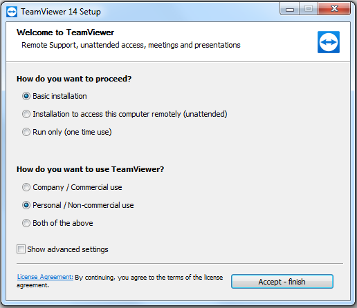 cách cài đặt teamviewer, cài teamviewer