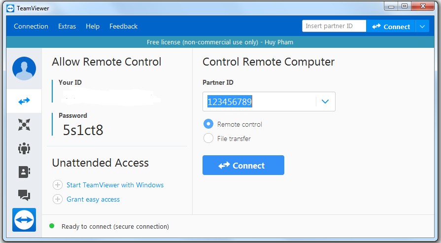 cách cài đặt teamviewer, cài teamviewer