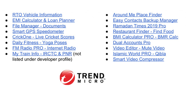 17 Ứng dụng độc hại đã được xóa khỏi App Store sau cảnh báo từ Trend Micro