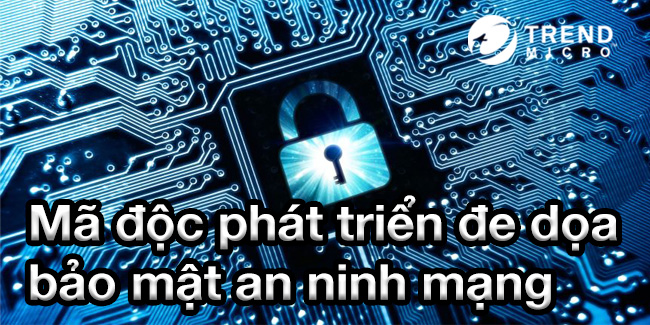 Mã độc phát triển đe dọa bảo mật an ninh mạng 